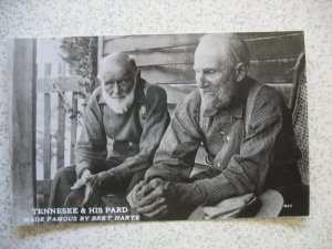 TENNESEE'S PARTNER~Bret Harte short story 1869. Real photo postcard