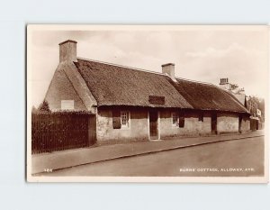 Postcard Burns' Cottage, Alloway, Scotland