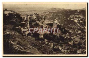 Old Postcard Les Baux General view