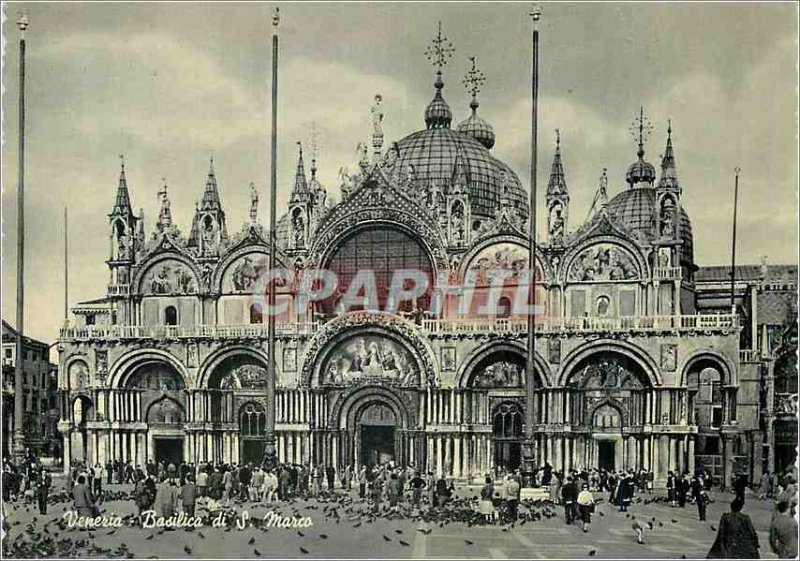 Modern Postcard Venezia Basilica di S Marco Basilica of S Marco