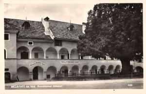 Millstatt am See Carinthia Austria view of local building real photo pc Z20000