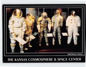 Postcard Space suits, The Kansas Cosmosphere & Space Center, Hutchinson, Kansas