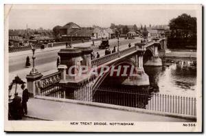 Great Britain Nottingham Old Postcard New Trent Bridge