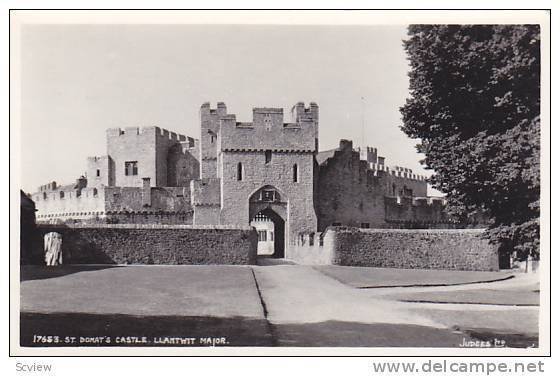 RP, St. Domat's Castle, Llantwit Major, Wales, UK, 1930-1940s