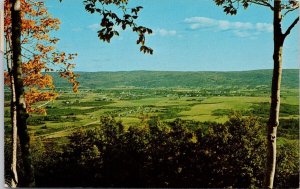 Annapolis Valley NS Lookout from Bridgetown Park Vintage Postcard H34