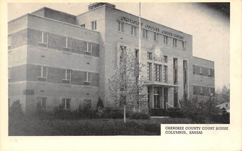 Cherokee County Courthouse Columbus Kansas