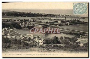 Old Postcard Panorama Cabourg Dives taken Foucher Property Careil