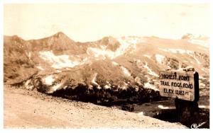 Colorado Trail Ridge Road