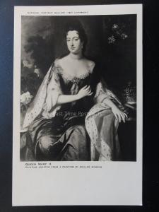 QUEEN MARY II from original painting National Portrait Gallery No.197