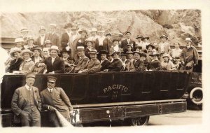 RPPC Cliff House Tour Car, San Francisco, CA c1910s Vintage Photo Postcard