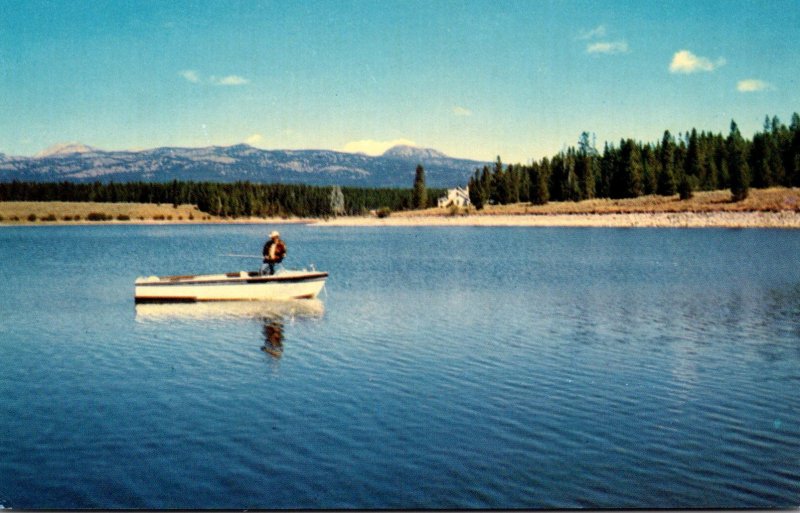 Idaho Island Park Village Fishing On The Island Park Reservoir