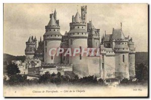 Old Postcard Chateau de Pierrefonds Chapel Approval