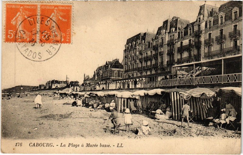 CPA CABOURG La Plage a Maree Basse (1258223)