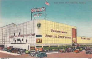 ST PETERSBURG, Florida, 30-40s; Webb's City, World's Most Unusual Drug Store