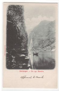 De syv Sostre Geiranger Norway 1905c postcard