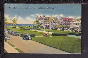 Ocean Pathway,Ocean Grove,NJ Postcard 