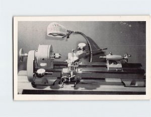 Postcard Denbru Contact Lens Lathe, Denbru Industries, Inc., Kittanning, PA