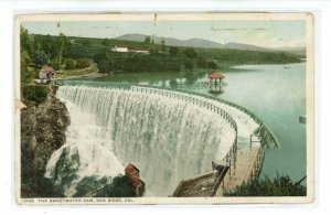 CA - San Diego. The Sweetwater Dam  (stains)