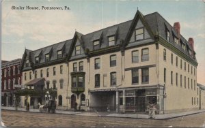 Postcard Shuler House Pottstown PA