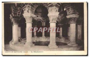 Postcard Old Neuvy St Sepulcher Indre ambulatory