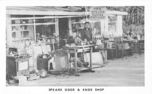 West Cumberland Maine Spears Odds and Ends Shop Antique Store Postcard AA53641