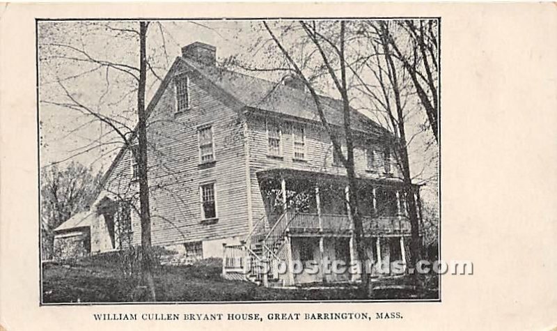 William Cullen Bryant House - Great Barrington, MA