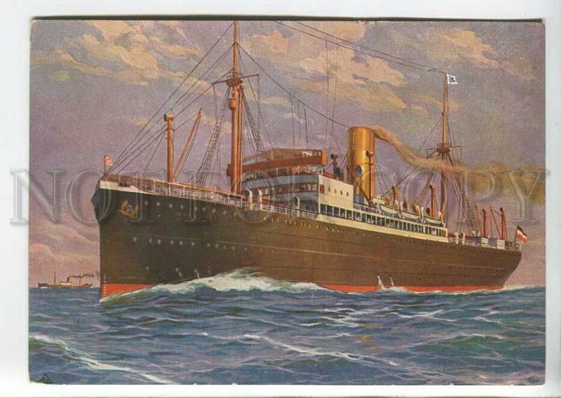 438694 GERMANY Advertising Norddeutscher Lloyd Bremen Ocean liner Wiking Old