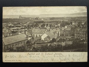 Wales PWLLHELI & St. Tudwall Islands c1903 Postcard by The Wrench Series