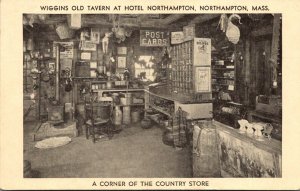 Massachusetts Northampton Hotel Northampton WigginsOld Tavern Corner Of The C...