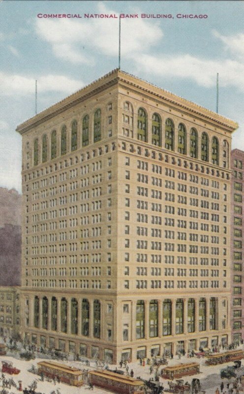 CHICAGO , Illinois, 1900-10s ; Commercial National Bank Building