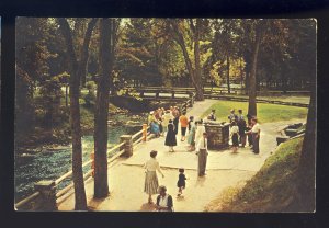 Saratoga Springs, New York/NY Postcard, Geyser Park, Saratoga State Reservation