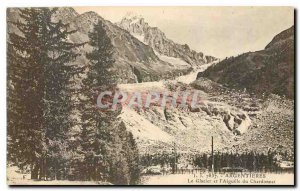 Old Postcard Argentieres Glacier and the Aiguille du Chardonnet