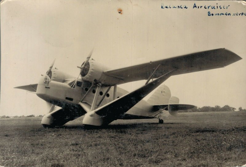 Bellanca Aircruiser Bomb Thrower Mexico Airplane RPPC BS.04 