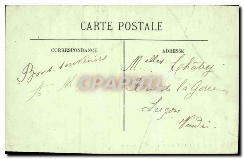 Postcard Old Luz Road has Gavarnie Chaos