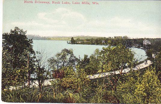 US - Wisconsin - North Driveway, Rock Lake, Lake Mills