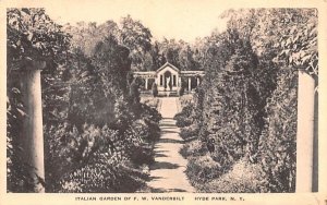 Italian Garden of FW Vanderbilt in Hyde Park, New York