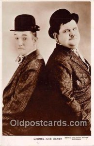 Laurel & Hardy Movie Actor / Actress Postal Used Unknown 