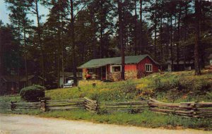 The Pines Cottage US 19 Asheville North Carolina 1957c #1 postcard