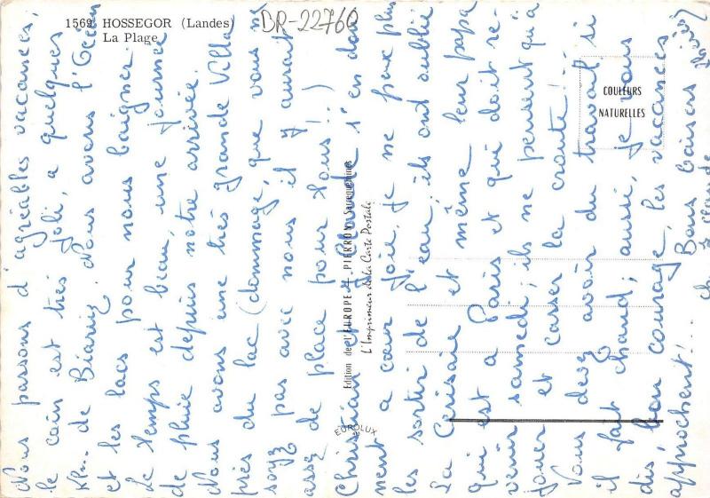 BR22760 Hossegor la plage france