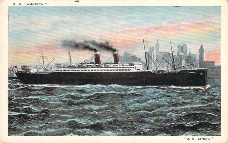 Bateau - S.S. America, U.S. Liner