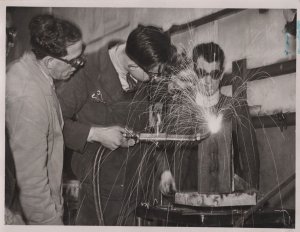 WW2 Crafts Training Home Defence Against Nazis Large WW2 Press Photo