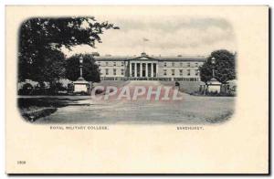 Britain Old Postcard Royal Military College Sandhurst
