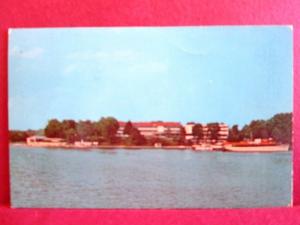 Postcard VA Irvington The Tides Inn Carter's Creek