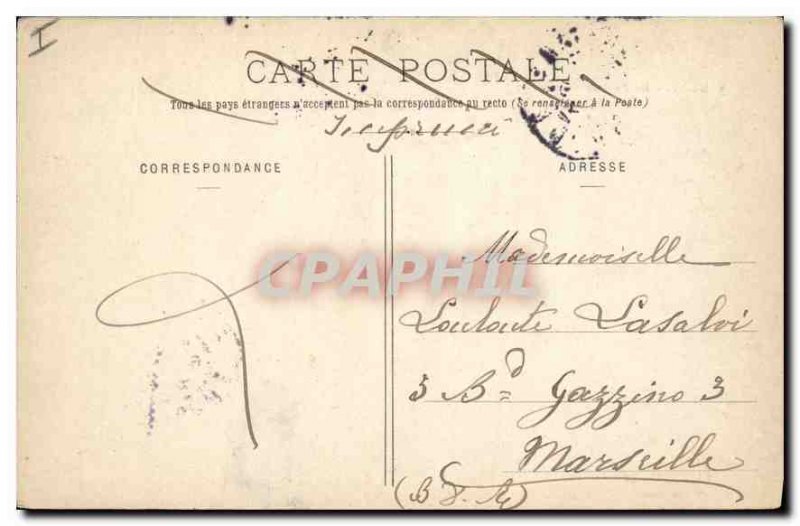 Old Postcard Lyon Le Pont de l'Universite