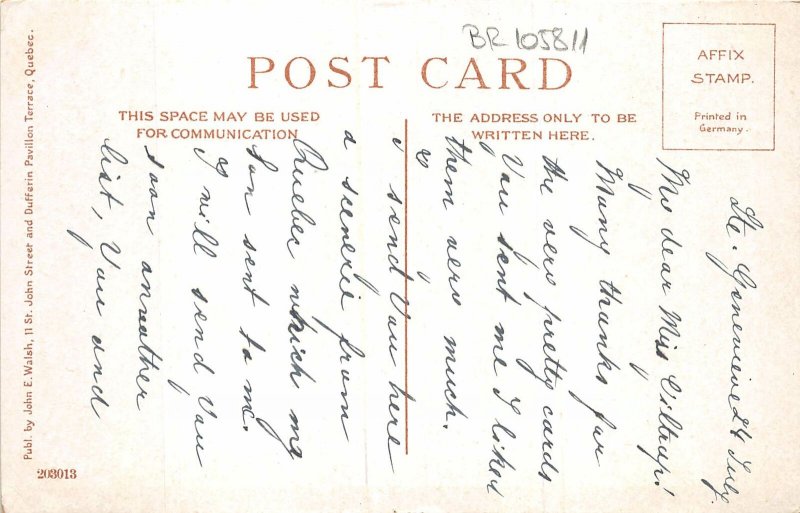 br105811 cape diamond and diamond harbour quebec canada