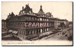 Old Postcard Lyon Stock Exchange Palace