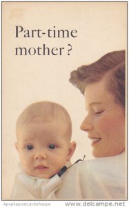 Advertising Part-Time Mother Prudential Insurance Company Of America