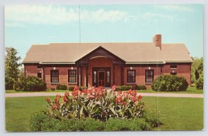 State View~Lexington KY~Castleton Farm Office & Stallion Barn~Vintage Postcard