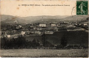 CPA Thizy - Vue Generale prise de la Route du Tramway (1036387)