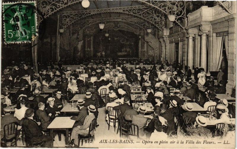 CPA AIX-les-BAINS - Opera en plein air a la Villa des Fleurs (252161)